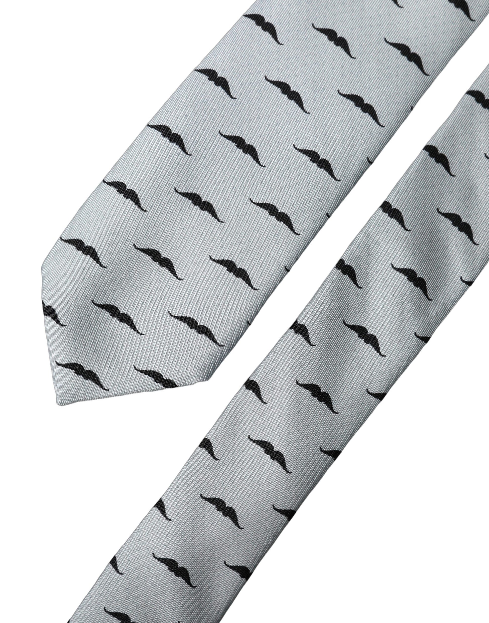Dolce & Gabbana Grey Ties for Men detail view