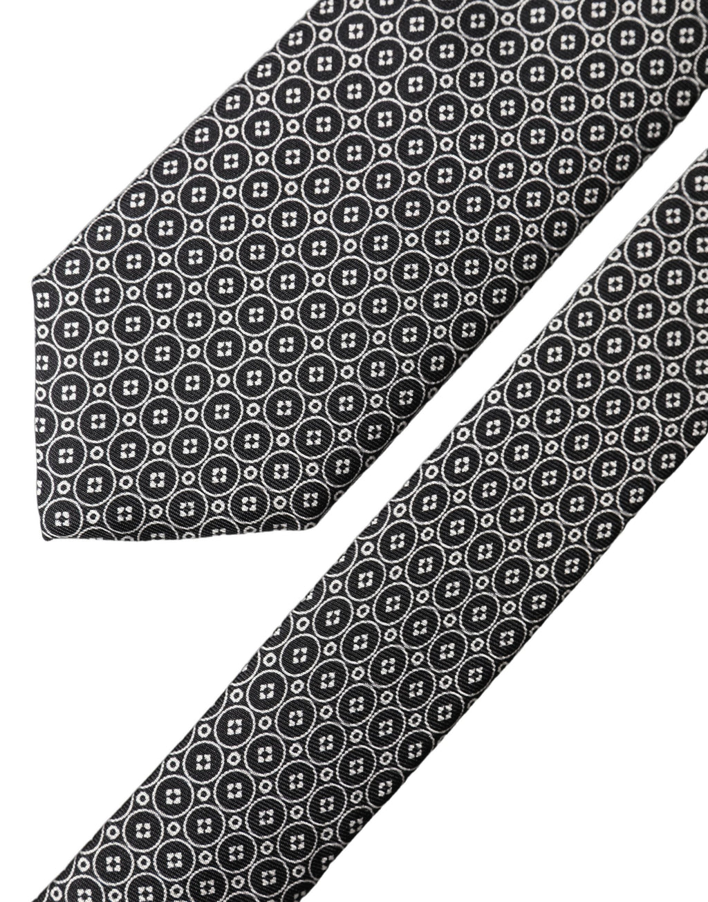 Dolce & Gabbana Black Ties for Men side view