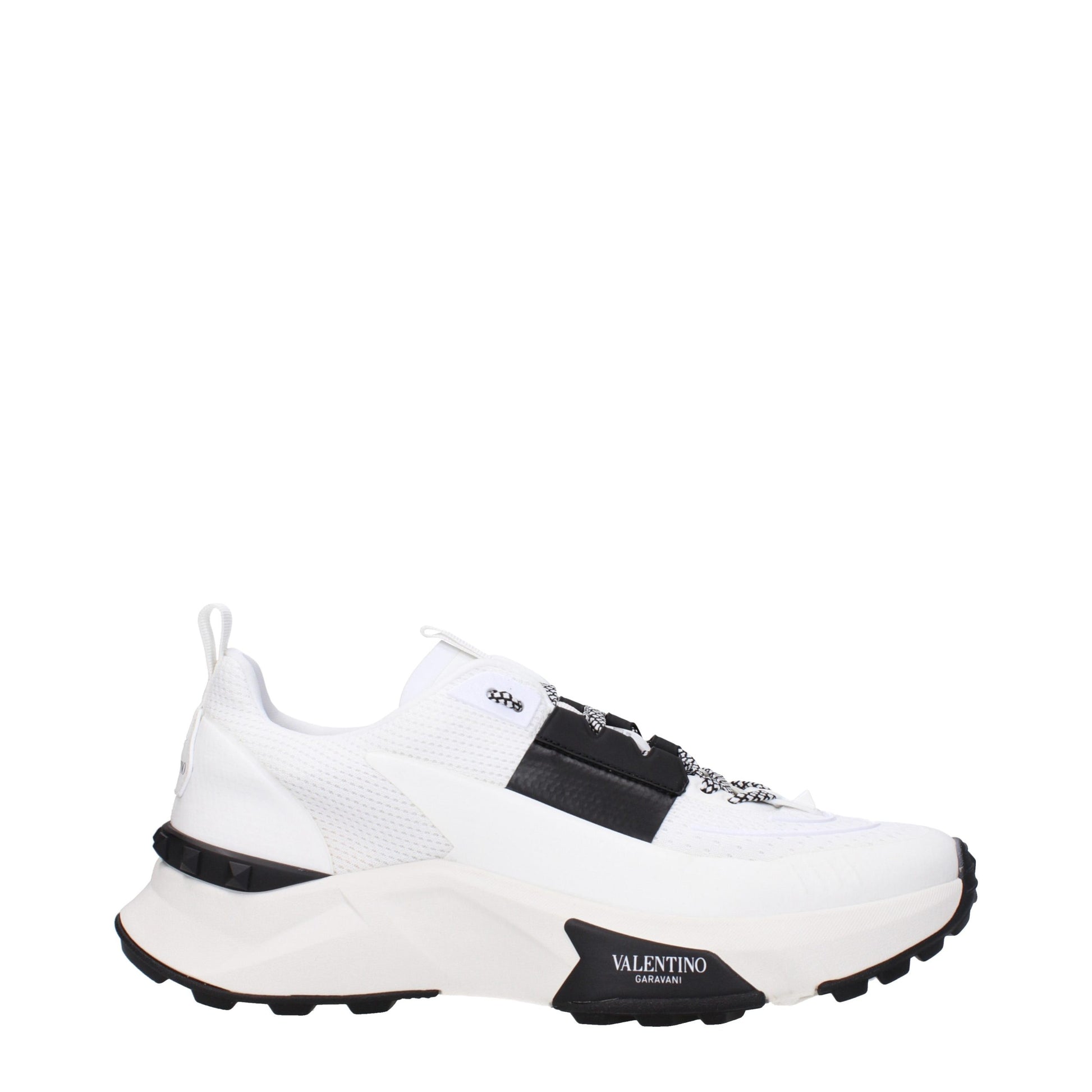 Baskets Athlétiques Valentino Garavani en Tissu Blanc
