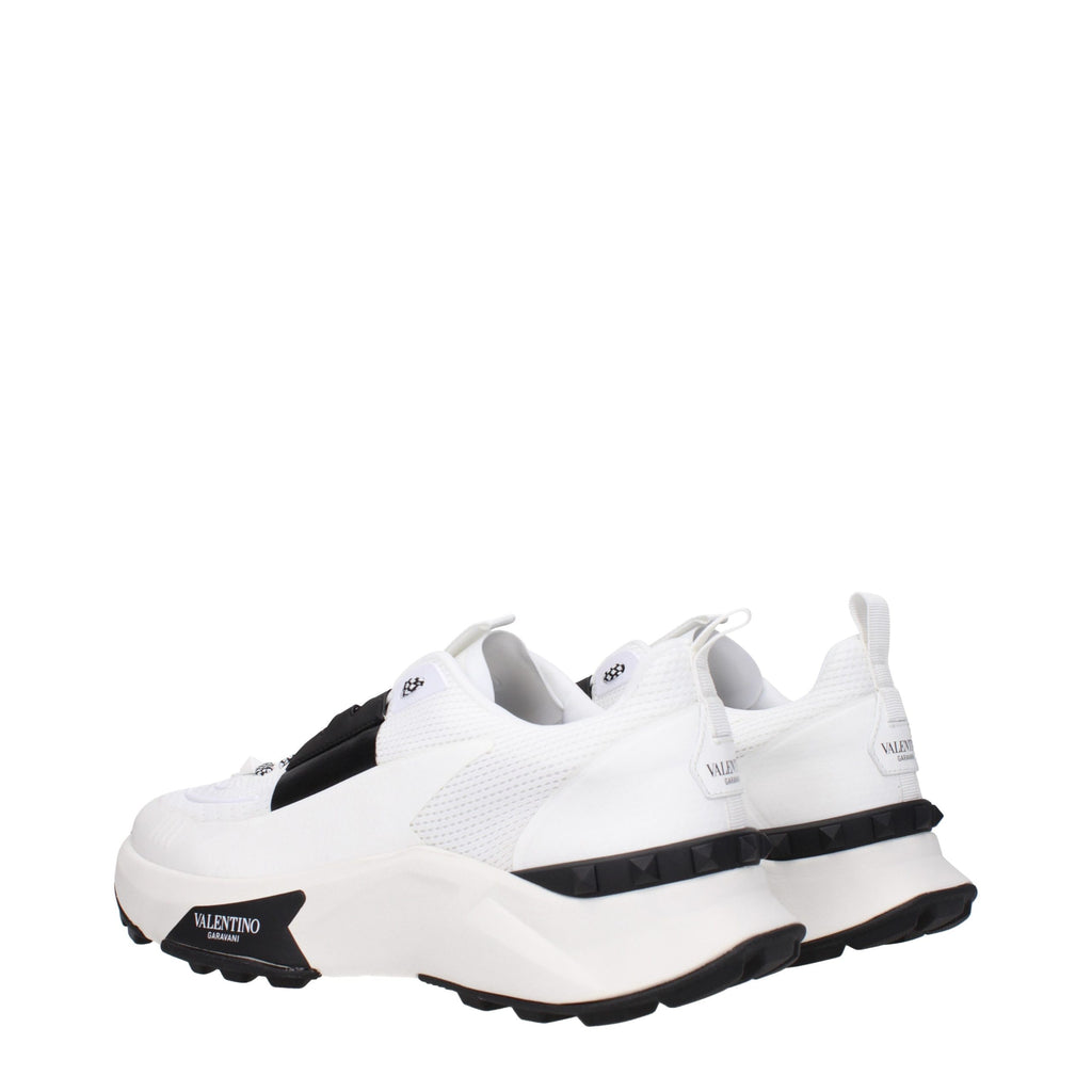 Baskets Athlétiques Valentino Garavani en Tissu Blanc