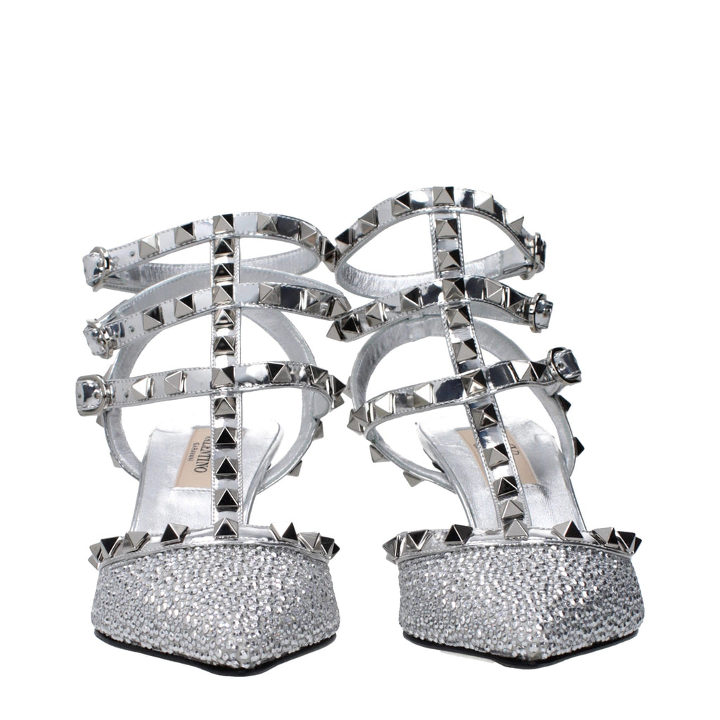 Valentino Garavani Gray Sandals detail view