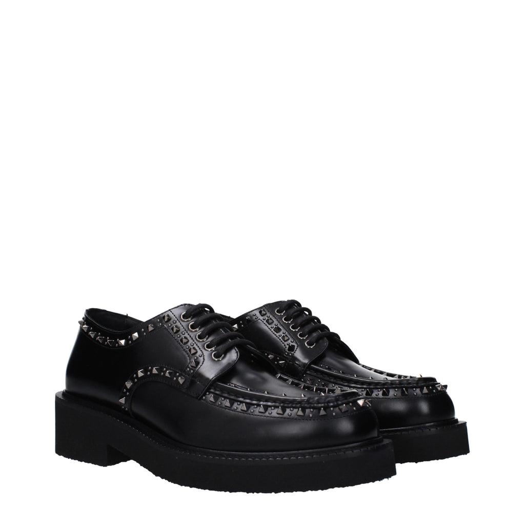 Valentino Garavani Black Oxfords And Derbies for Men alternate view