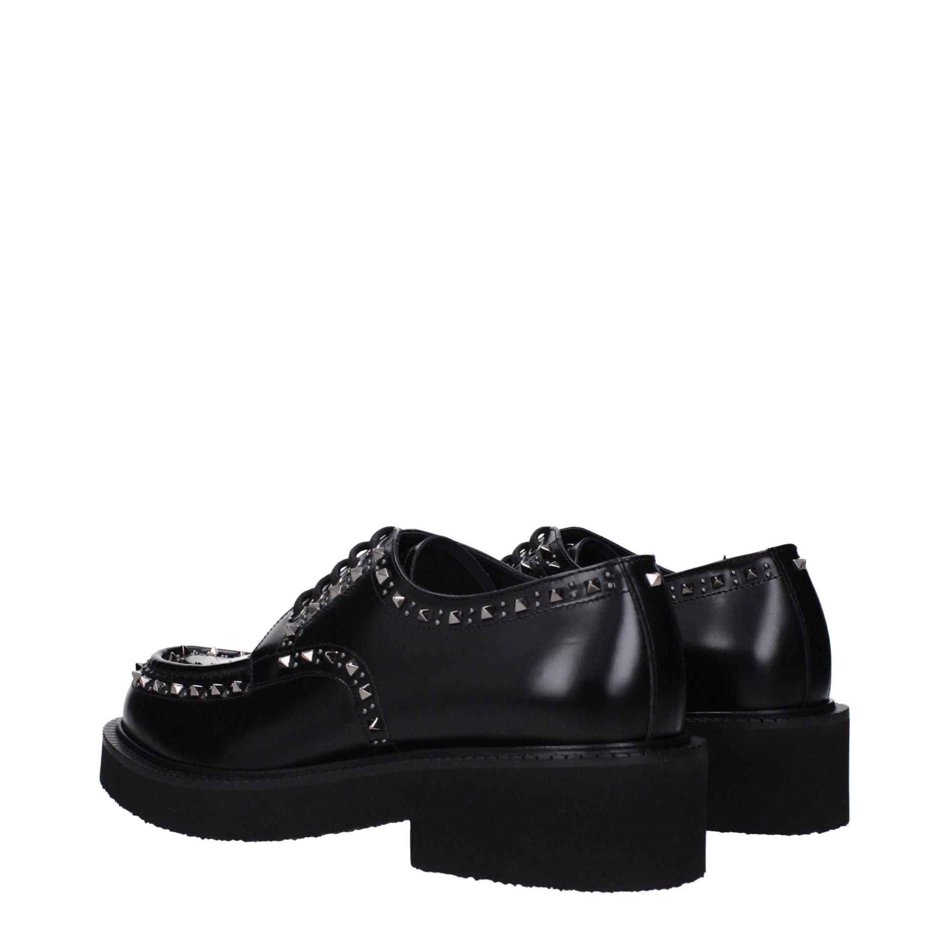 Valentino Garavani Black Oxfords And Derbies for Men side view