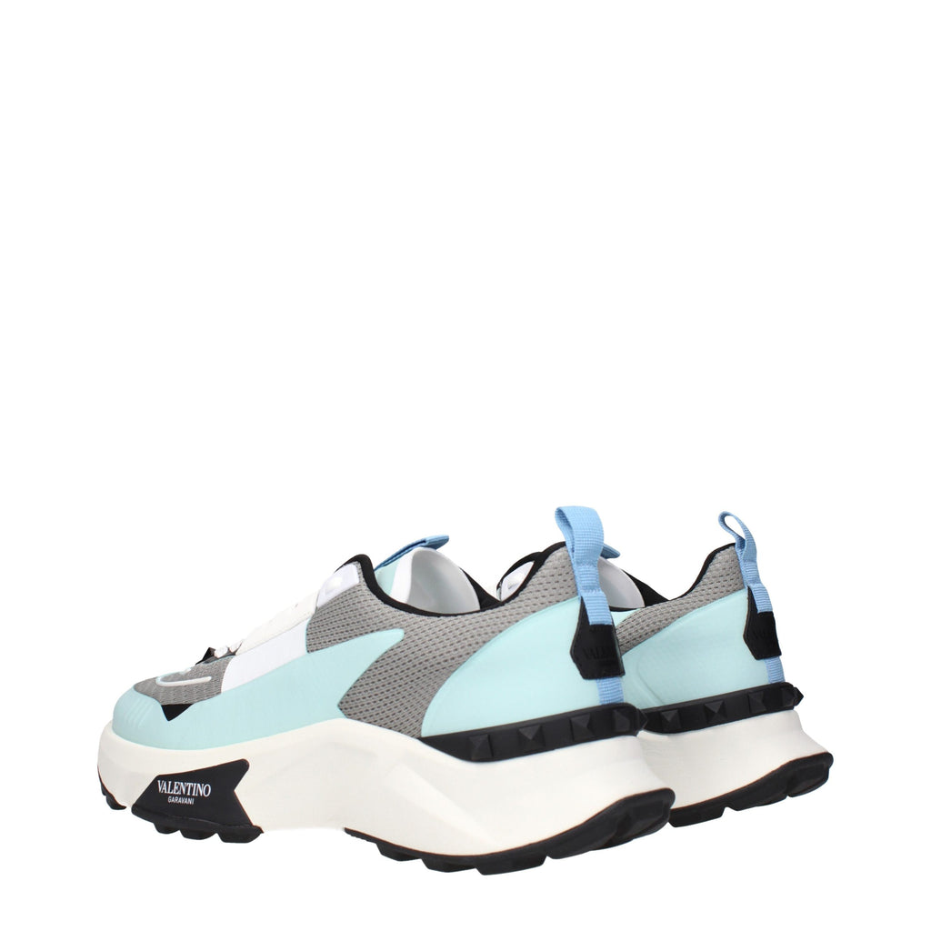 Valentino Garavani Gray Sneakers side view