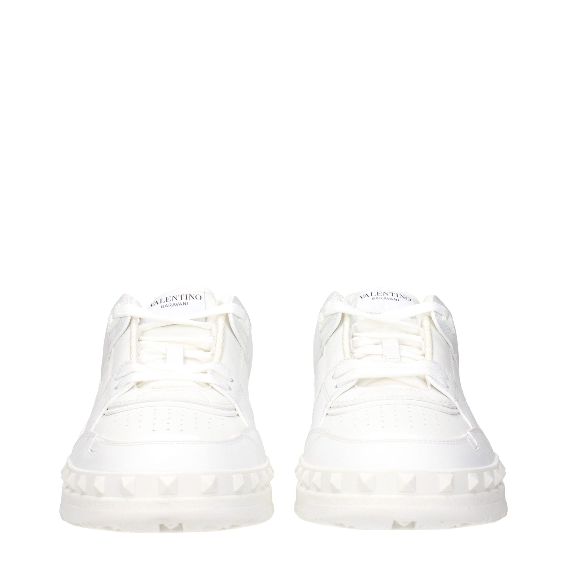 Valentino Garavani White Leather Sneakers