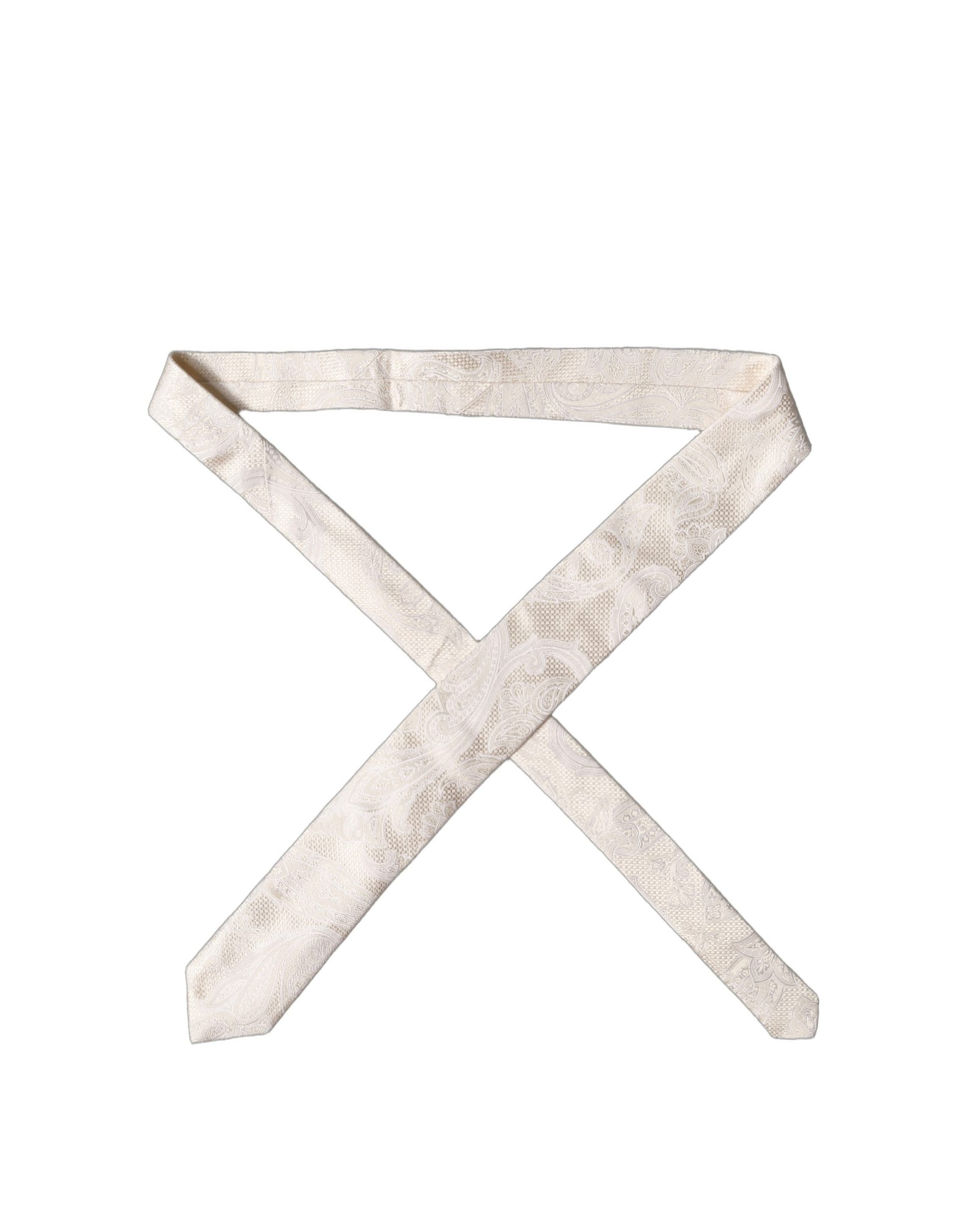 Dolce & Gabbana White Ties for Men