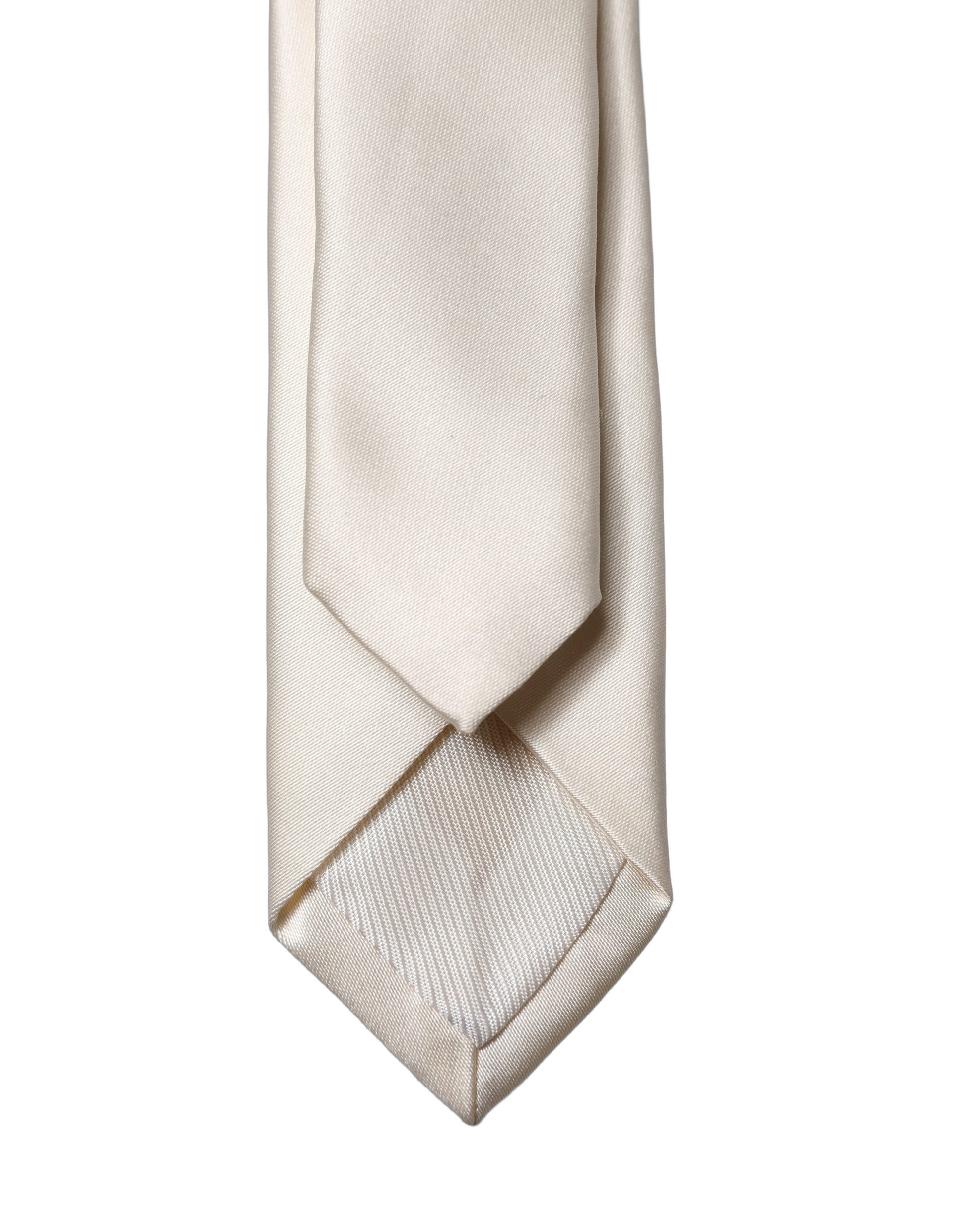 Dolce & Gabbana White Ties for Men detail view