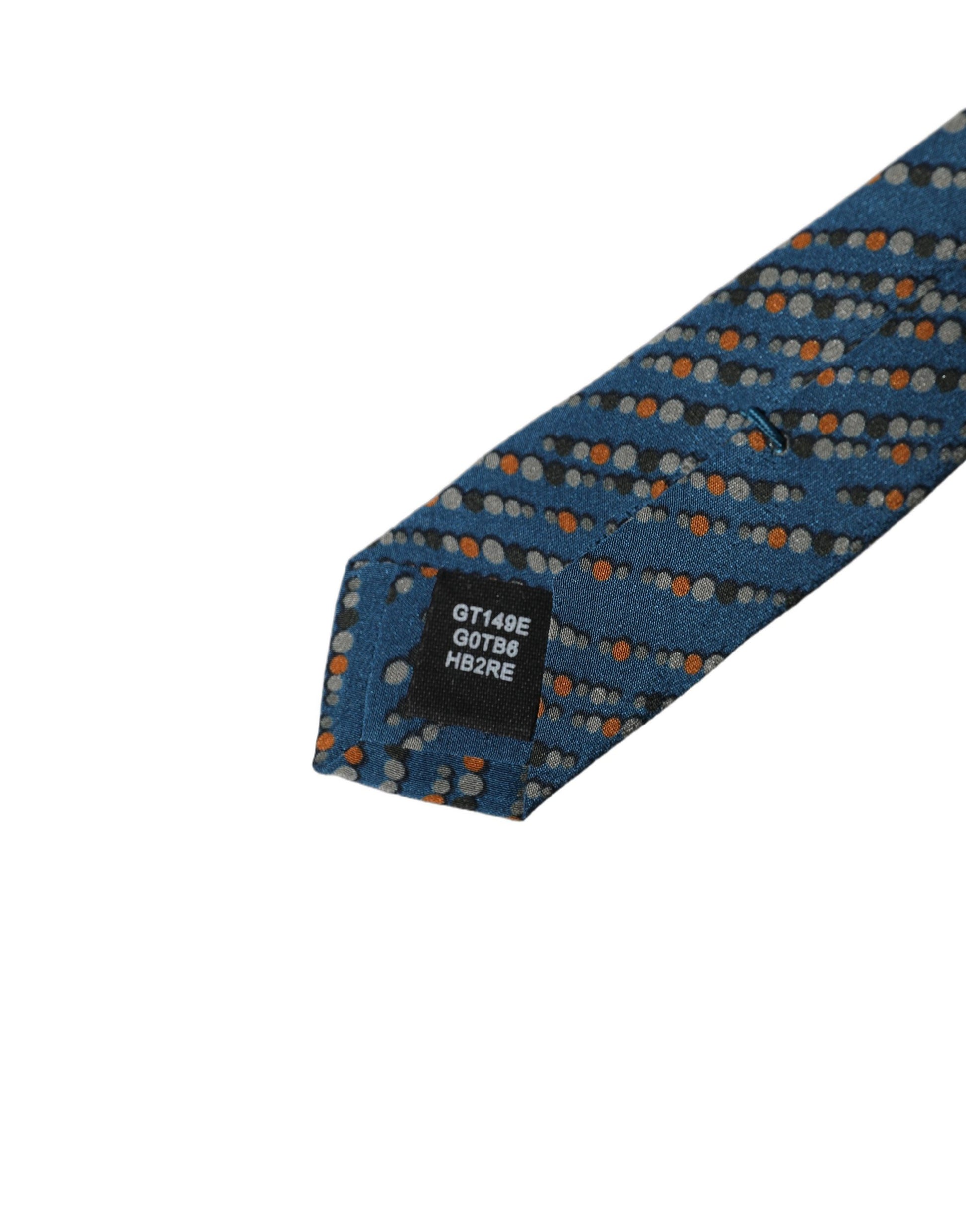 Dolce & Gabbana Blue Ties for Men side view