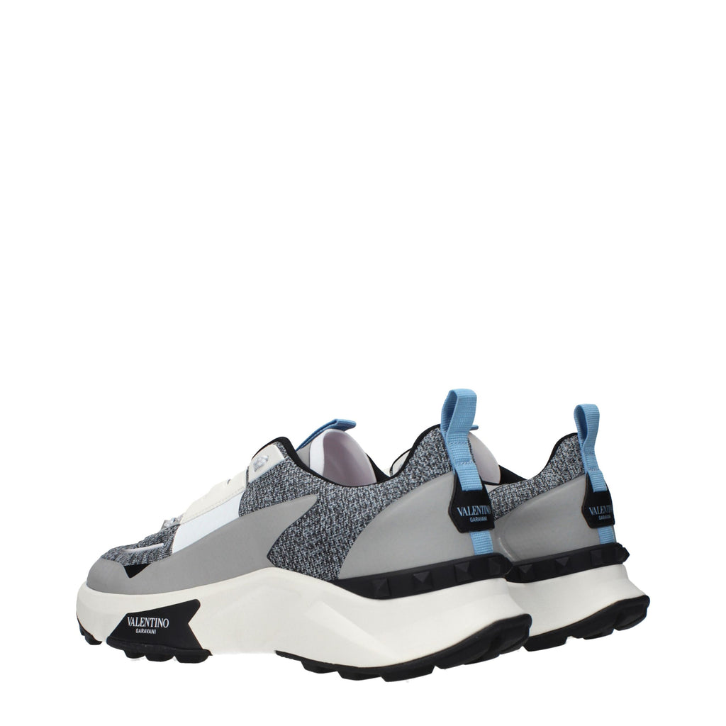 Valentino Garavani Gray Sneakers side view