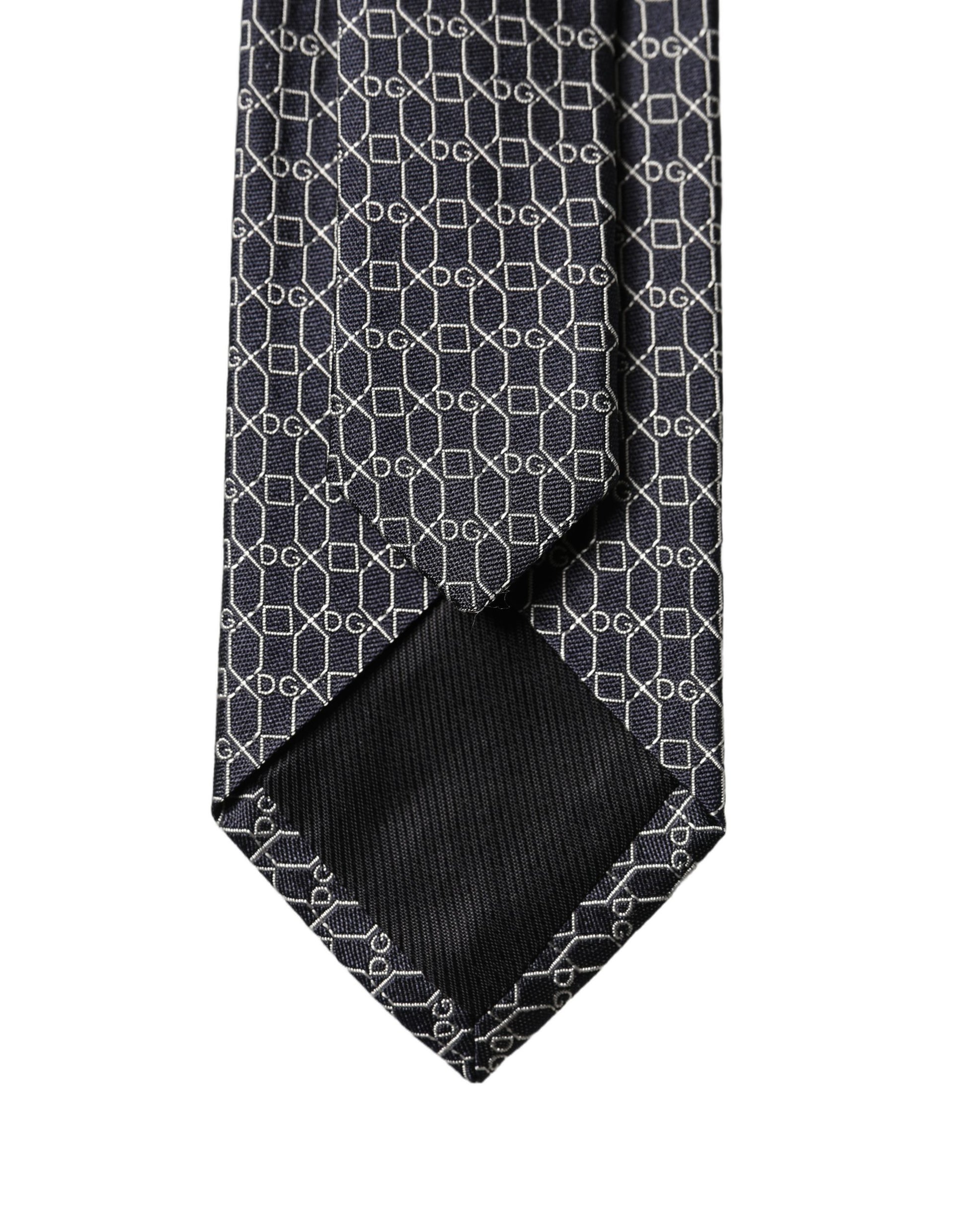 Dolce & Gabbana Black Ties for Men detail view