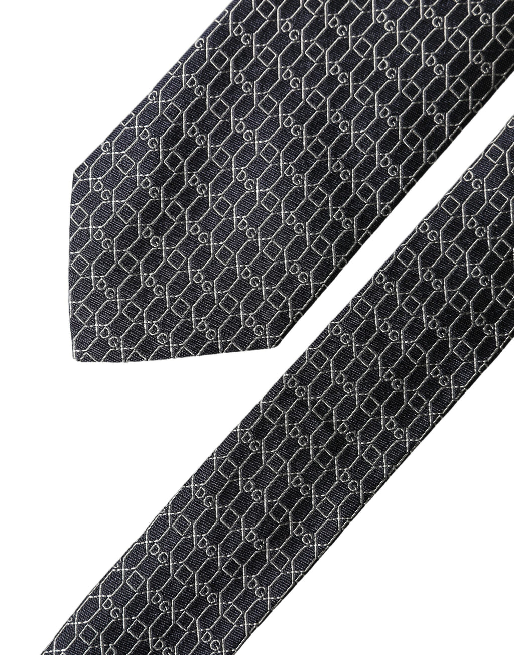 Dolce & Gabbana Black Ties for Men side view