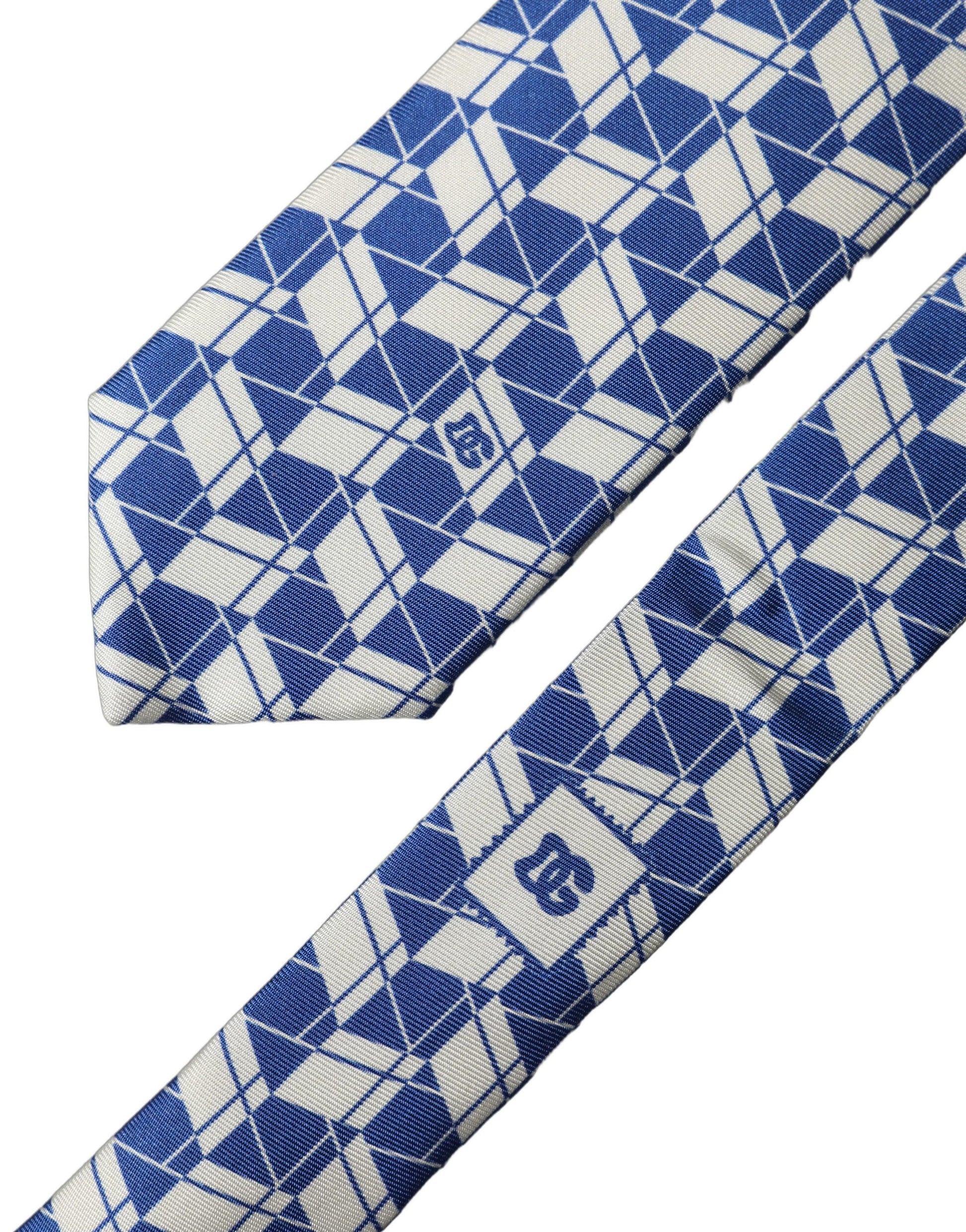 Dolce & Gabbana Blue Ties for Men side view