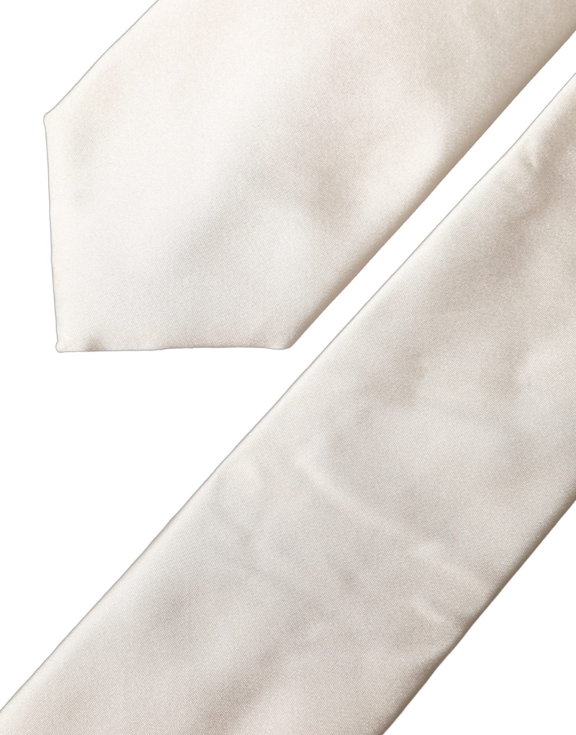Dolce & Gabbana White Ties for Women side view