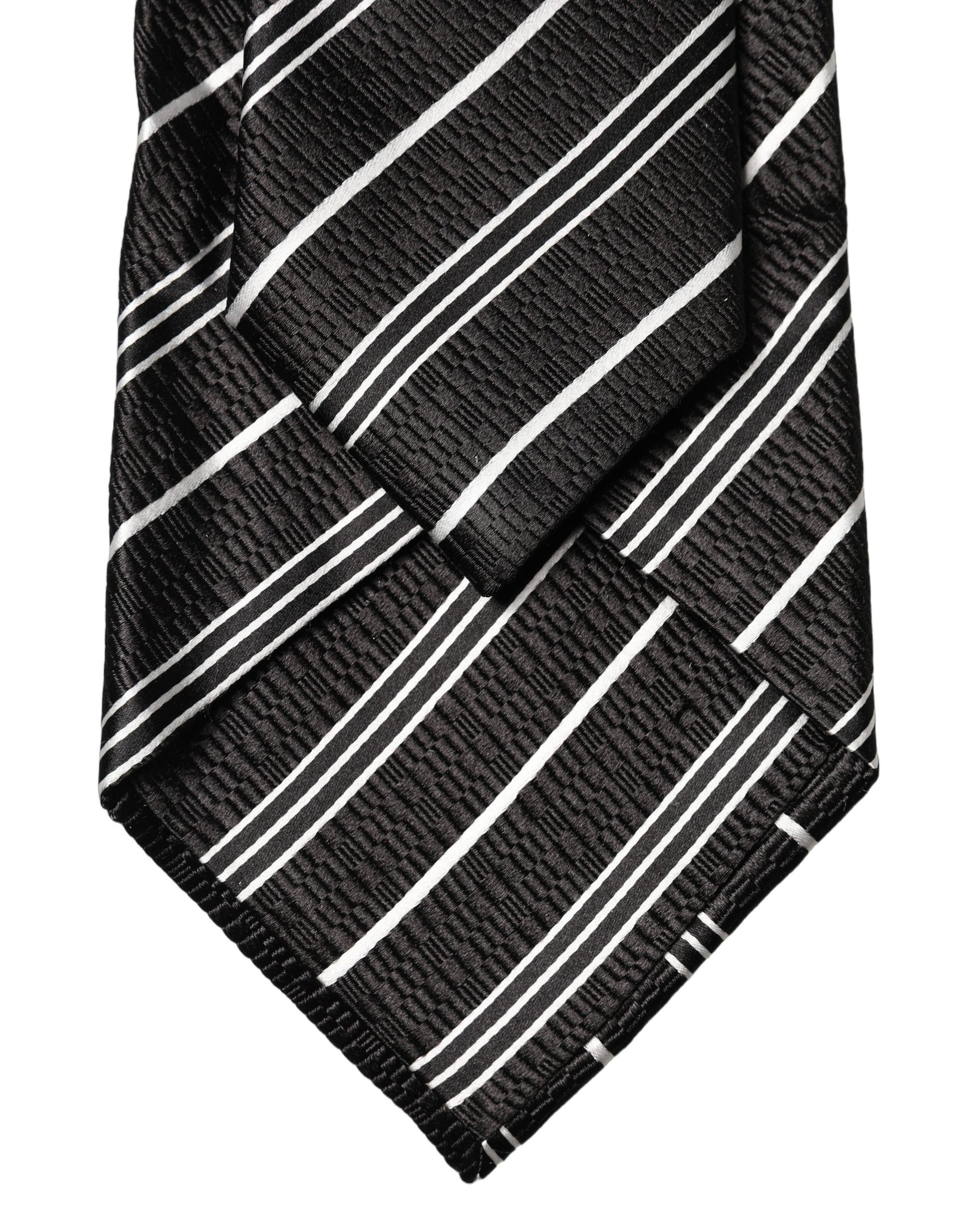 Dolce & Gabbana Black Ties for Women side view