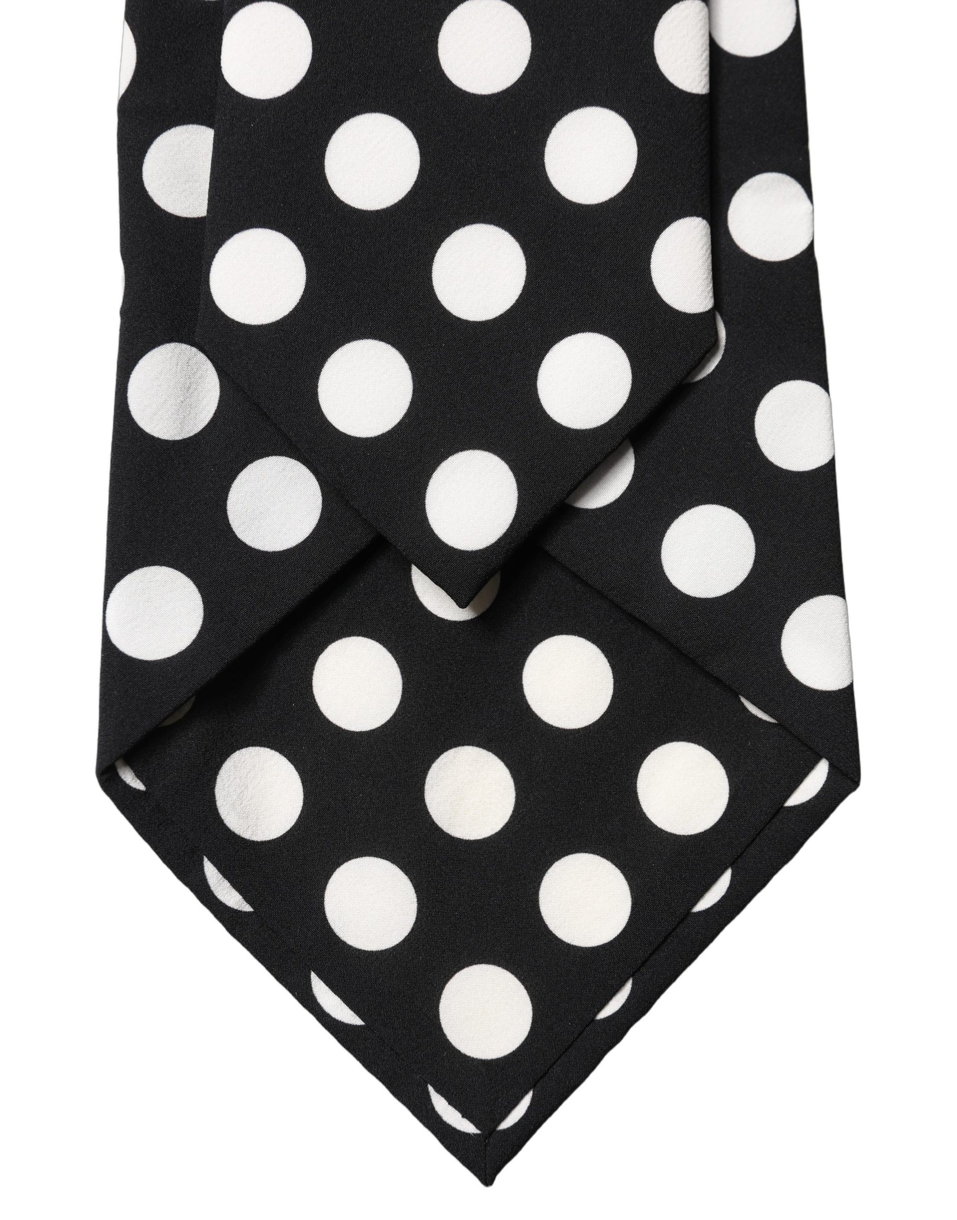 Dolce & Gabbana Black Ties for Women side view