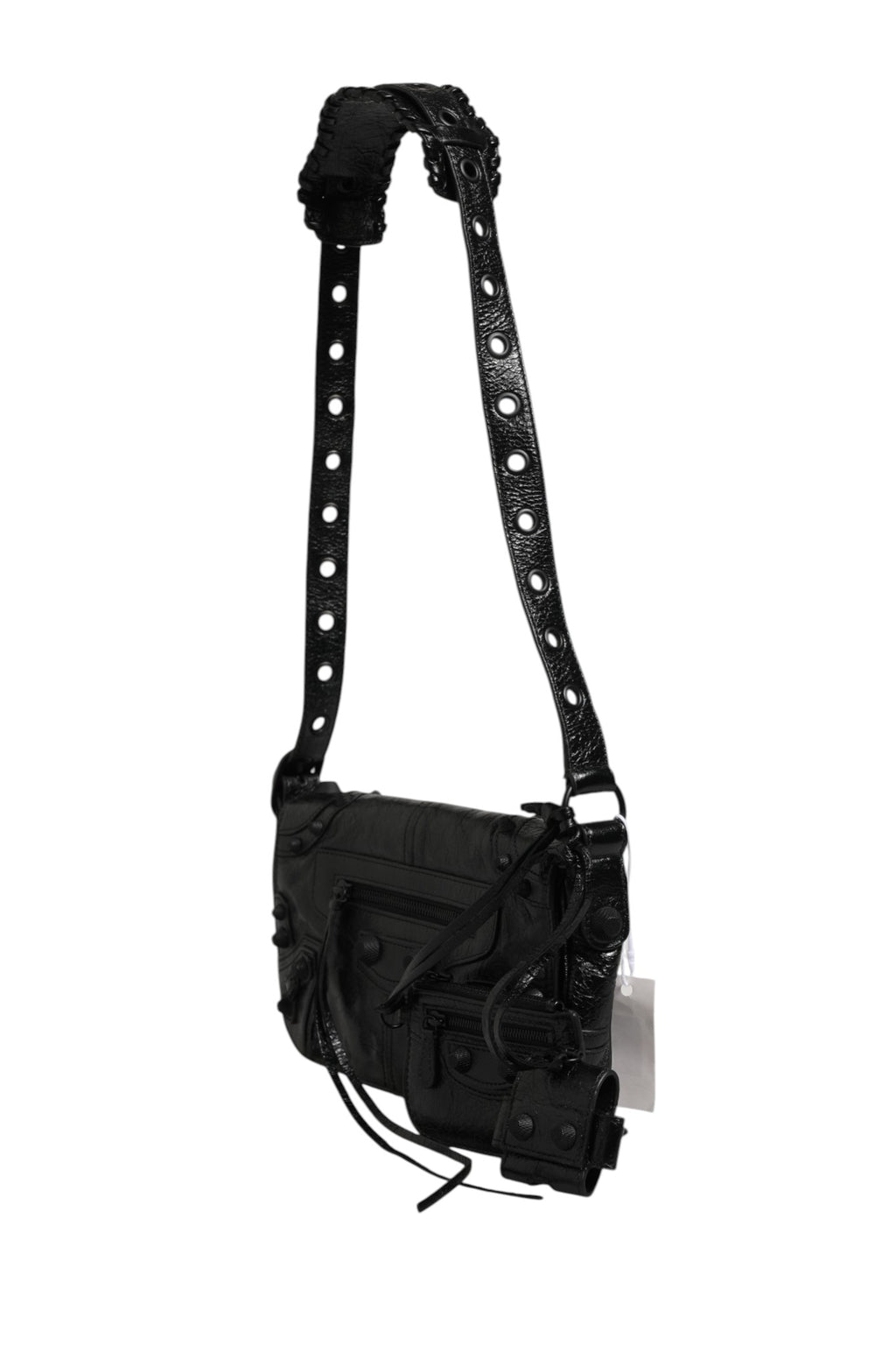 Balenciaga Black Shoulder Bag for Men detail view