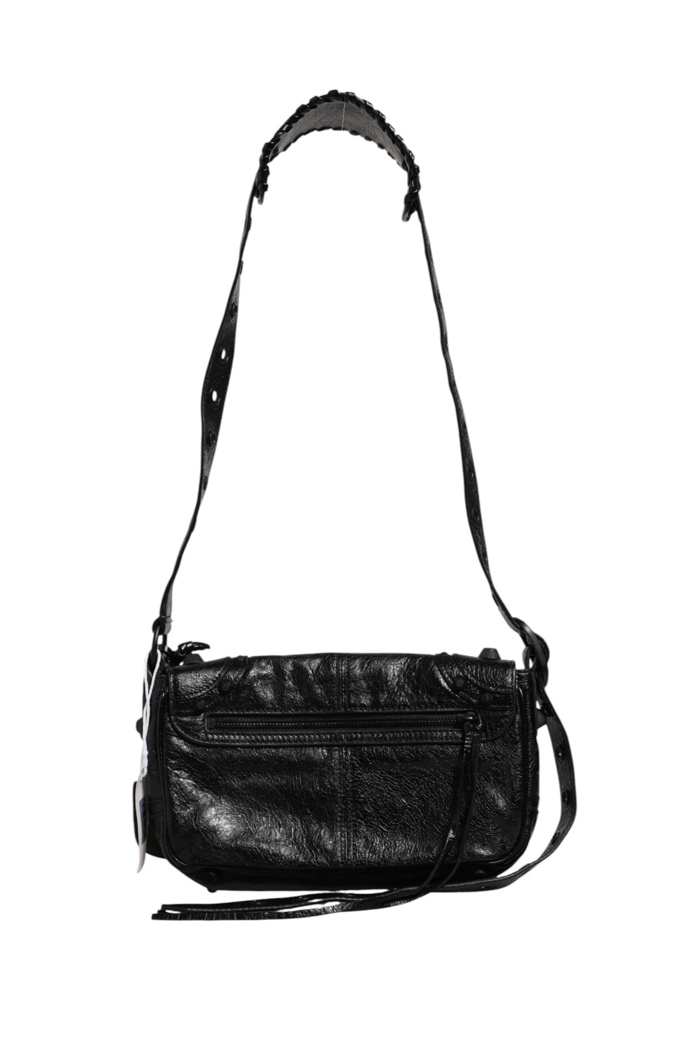 Balenciaga Black Shoulder Bag for Men side view