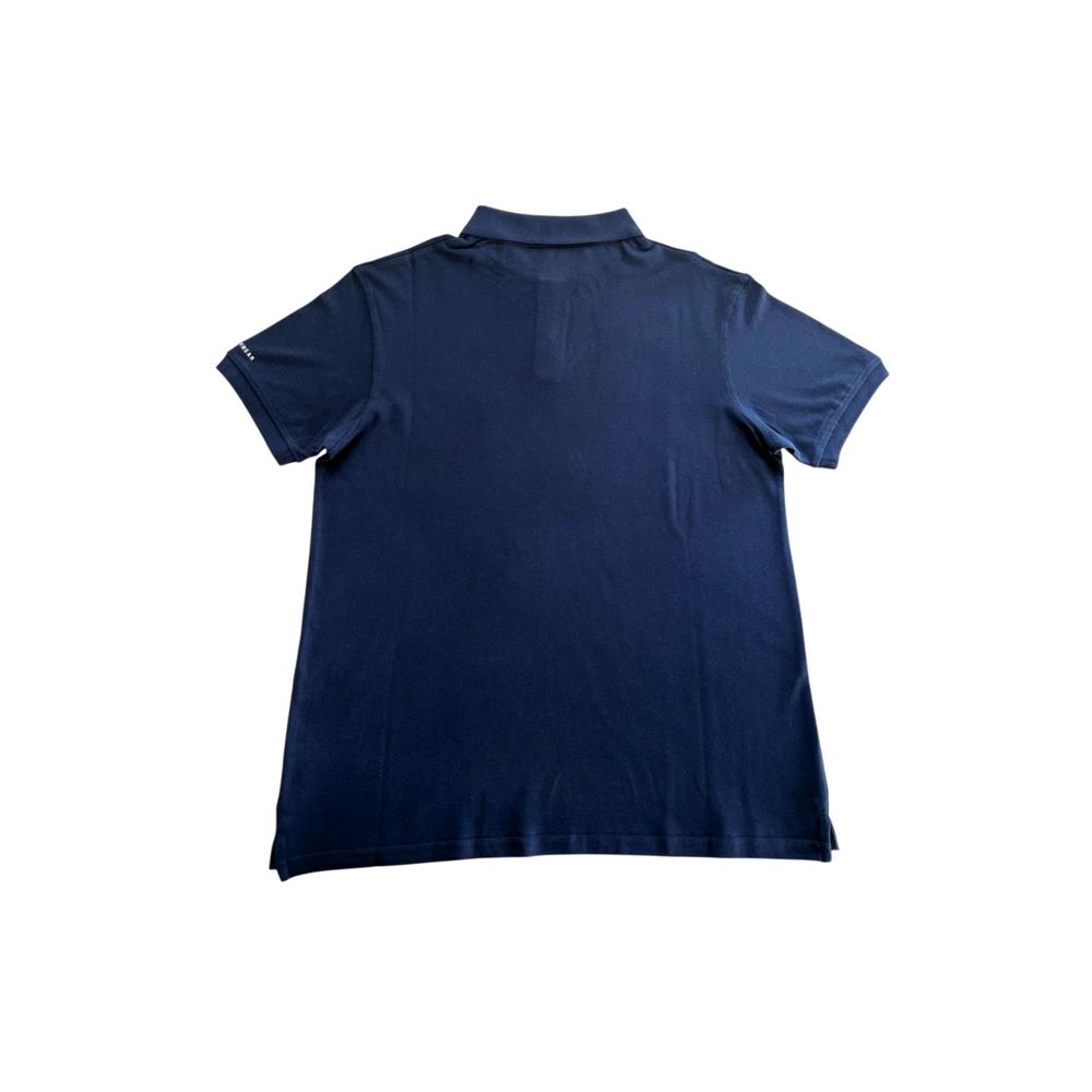 Trussardi Beachwear Blue Polo Shirt for Men alternate view