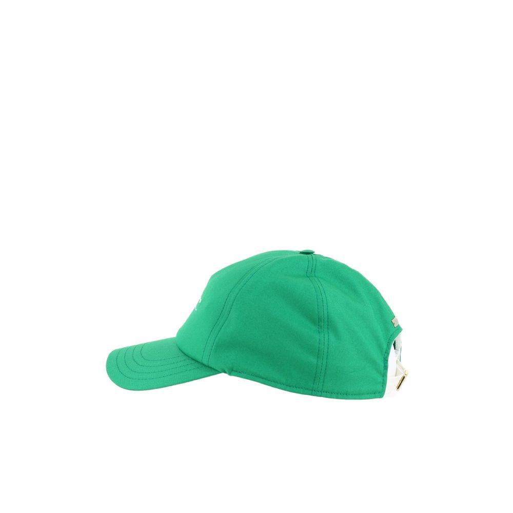 Casquette de baseball bicolore en coton Herno