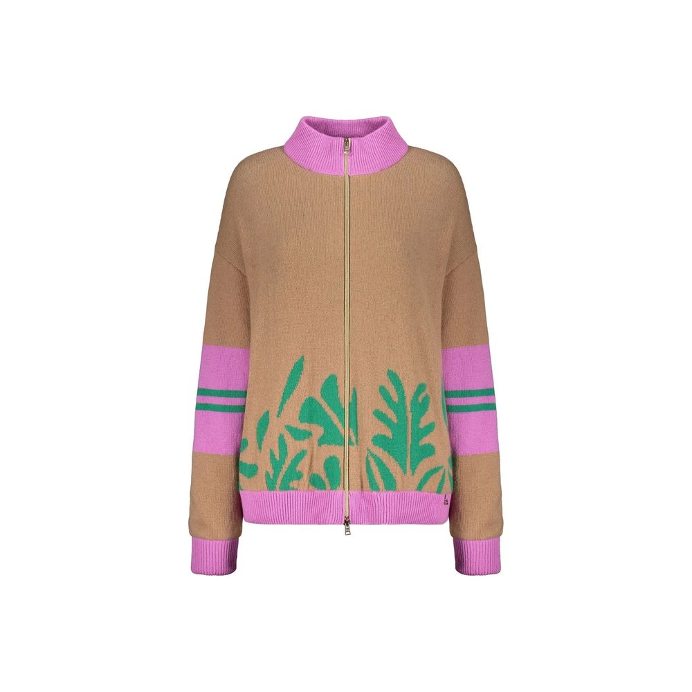 Cardigan en cachemire marron Herno