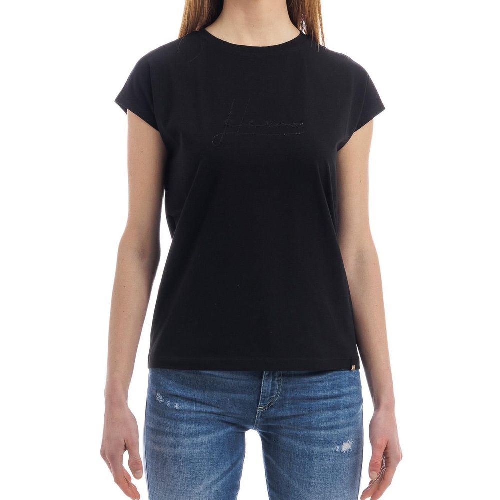 Herno Black T-Shirt for Women alternate view