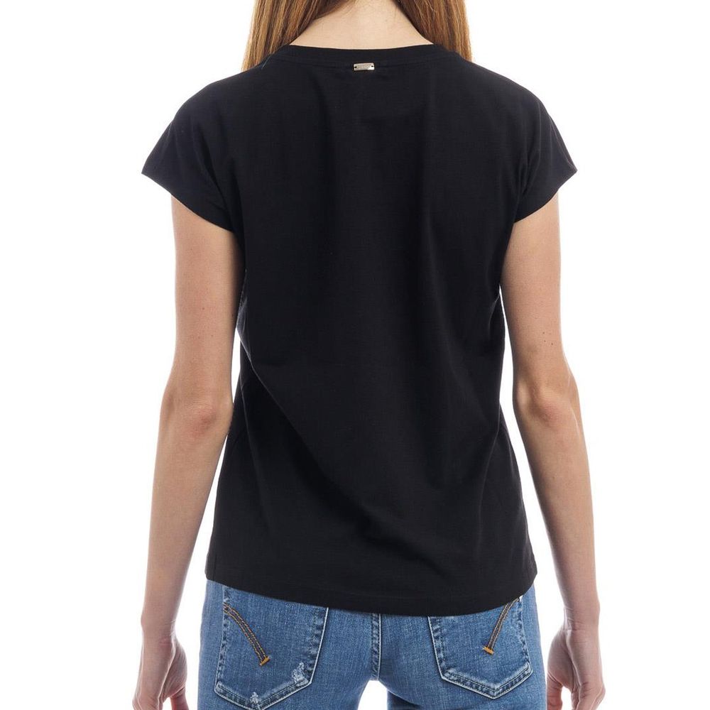 Herno Black T-Shirt for Women detail view