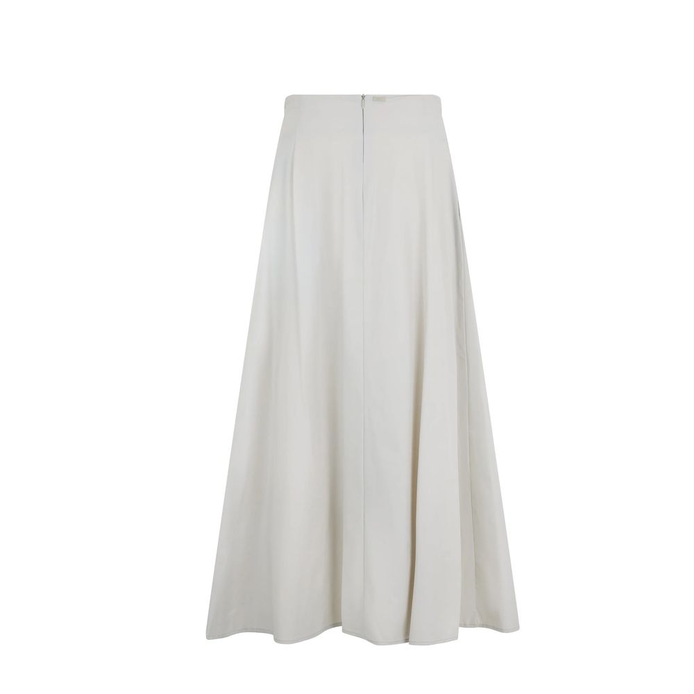 Herno Grey Long Skirt for Women alternate view