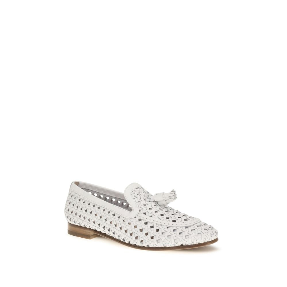 Fratelli Rossetti White Slip On Loafers for Women alternate view