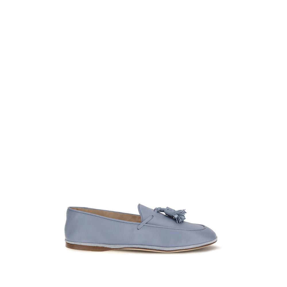 Fratelli Rossetti Blue Slip On Loafers for Women
