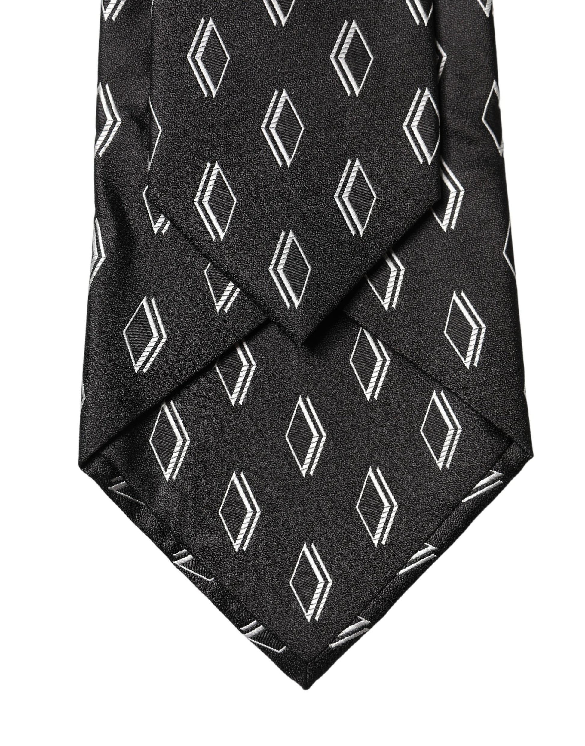Dolce & Gabbana Black Ties for Women side view