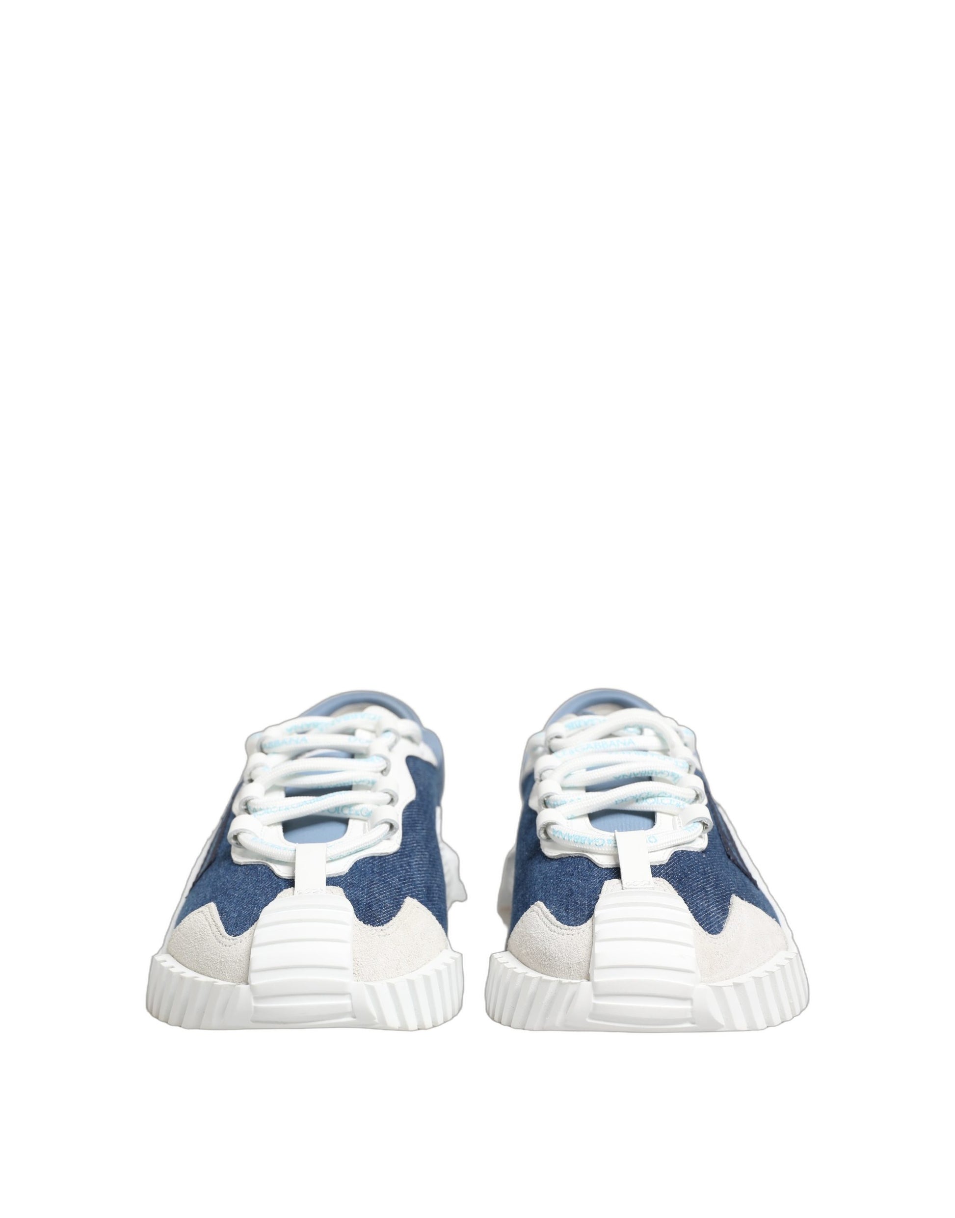 Dolce & Gabbana Blue Low Top Sneakers for Men detail view