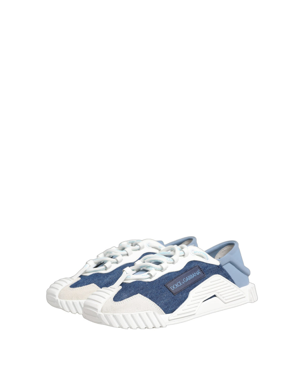 Dolce & Gabbana Blue Low Top Sneakers for Men additional view