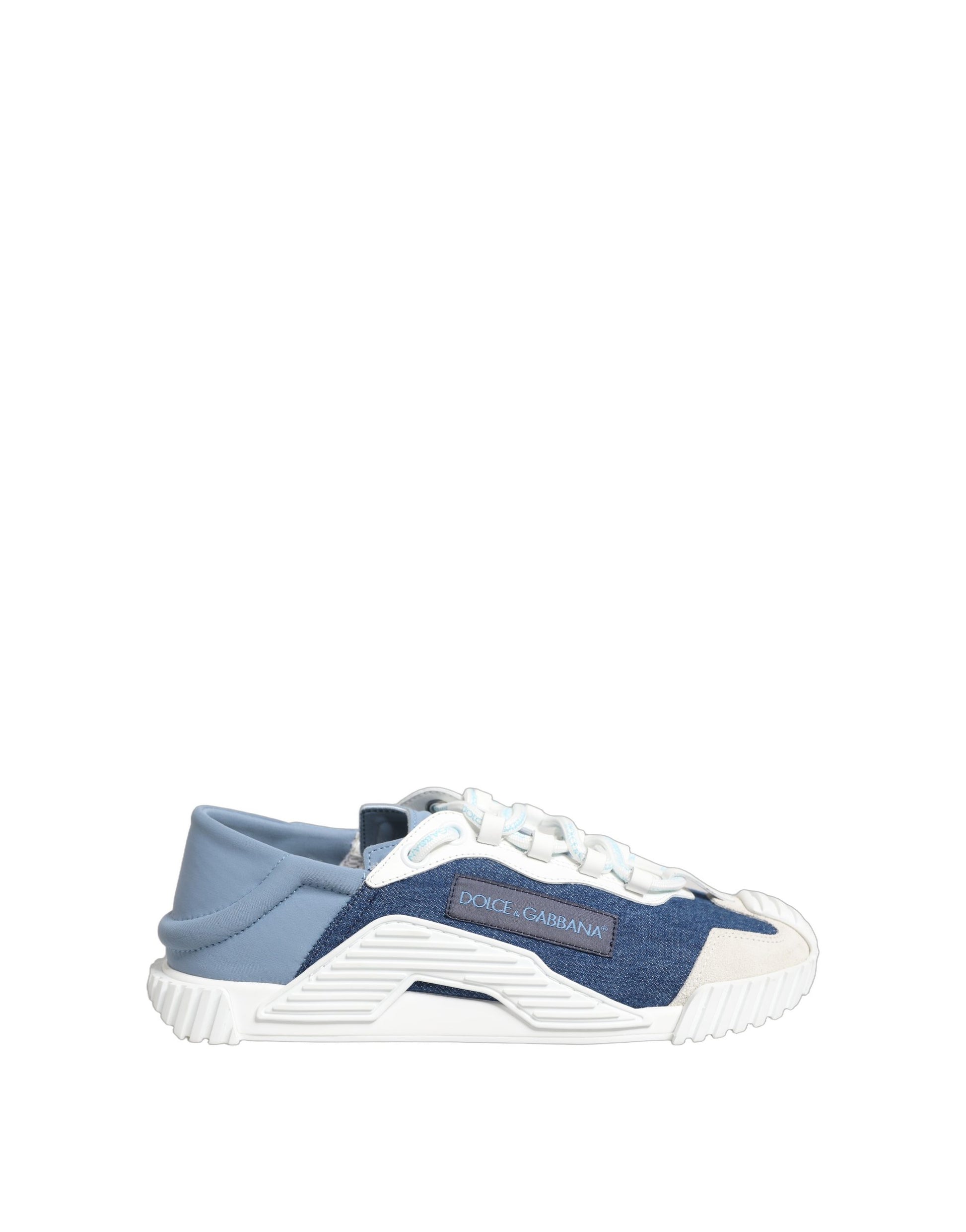 Dolce & Gabbana Blue Low Top Sneakers for Men alternate view