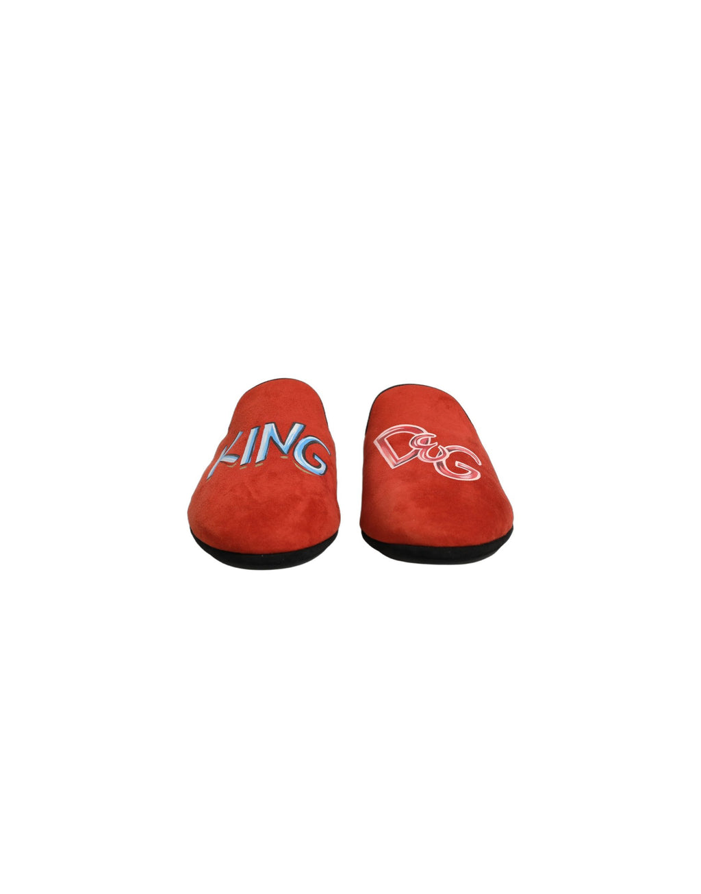 Dolce & Gabbana Red Slides for Men additional view