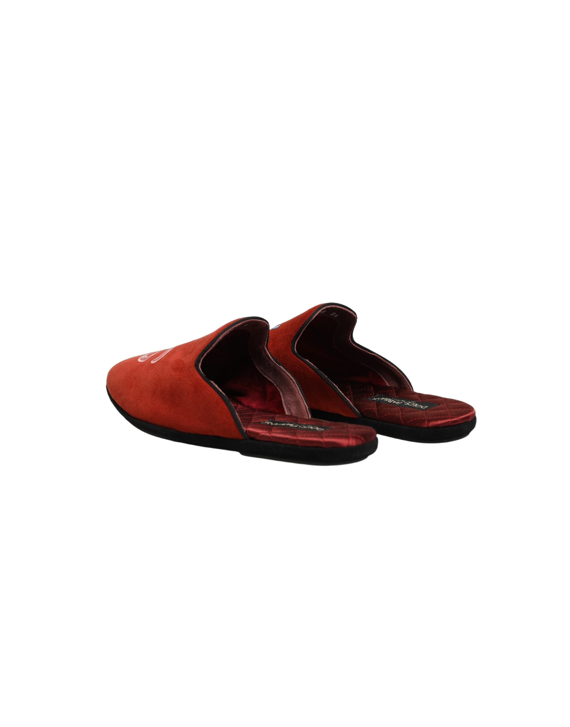 Dolce & Gabbana Red Slides for Men additional view