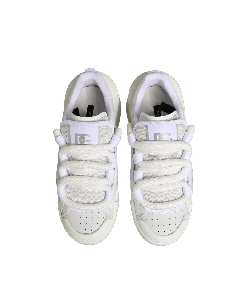 Dolce & Gabbana White Sneakers side view
