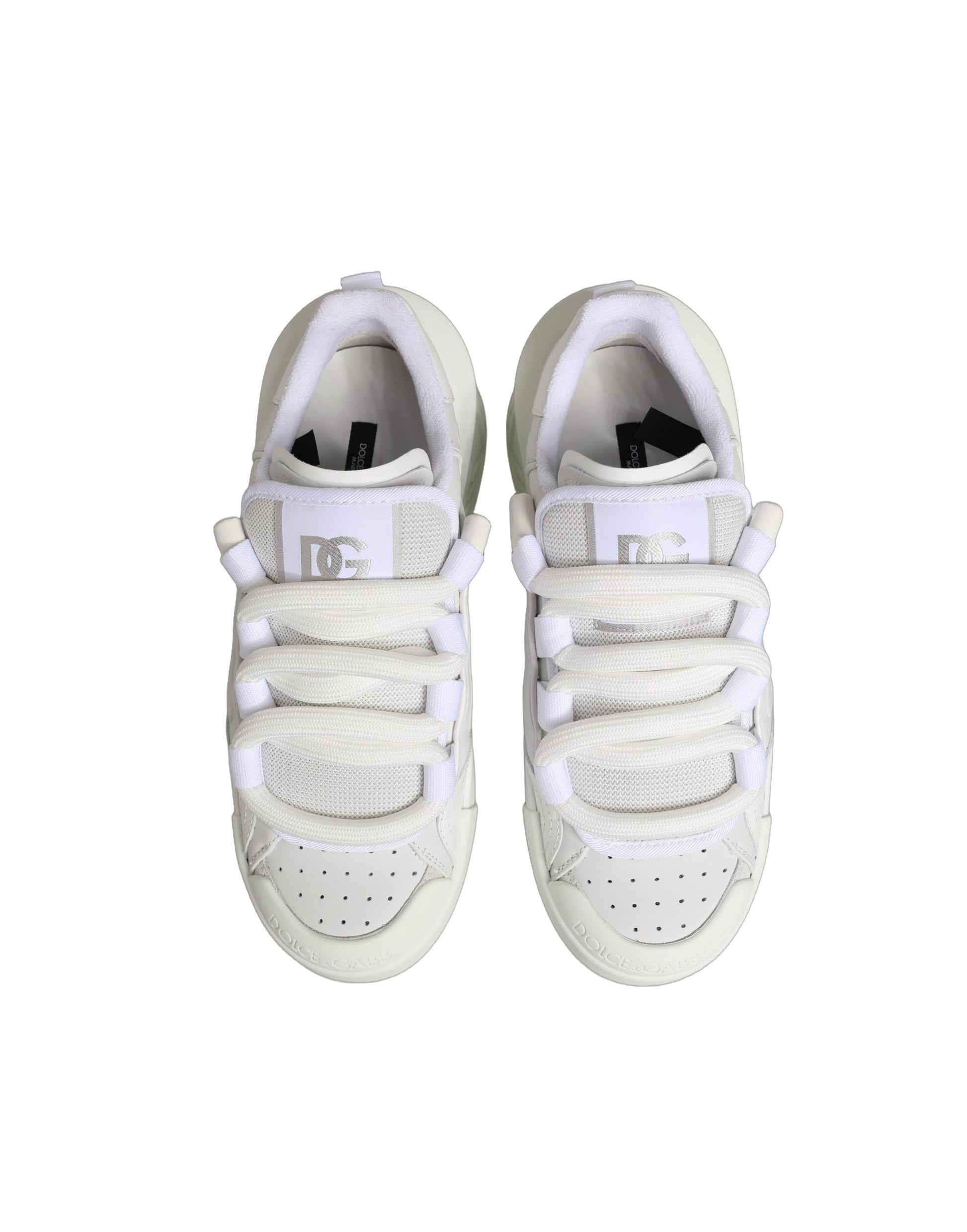 Dolce & Gabbana White Sneakers side view