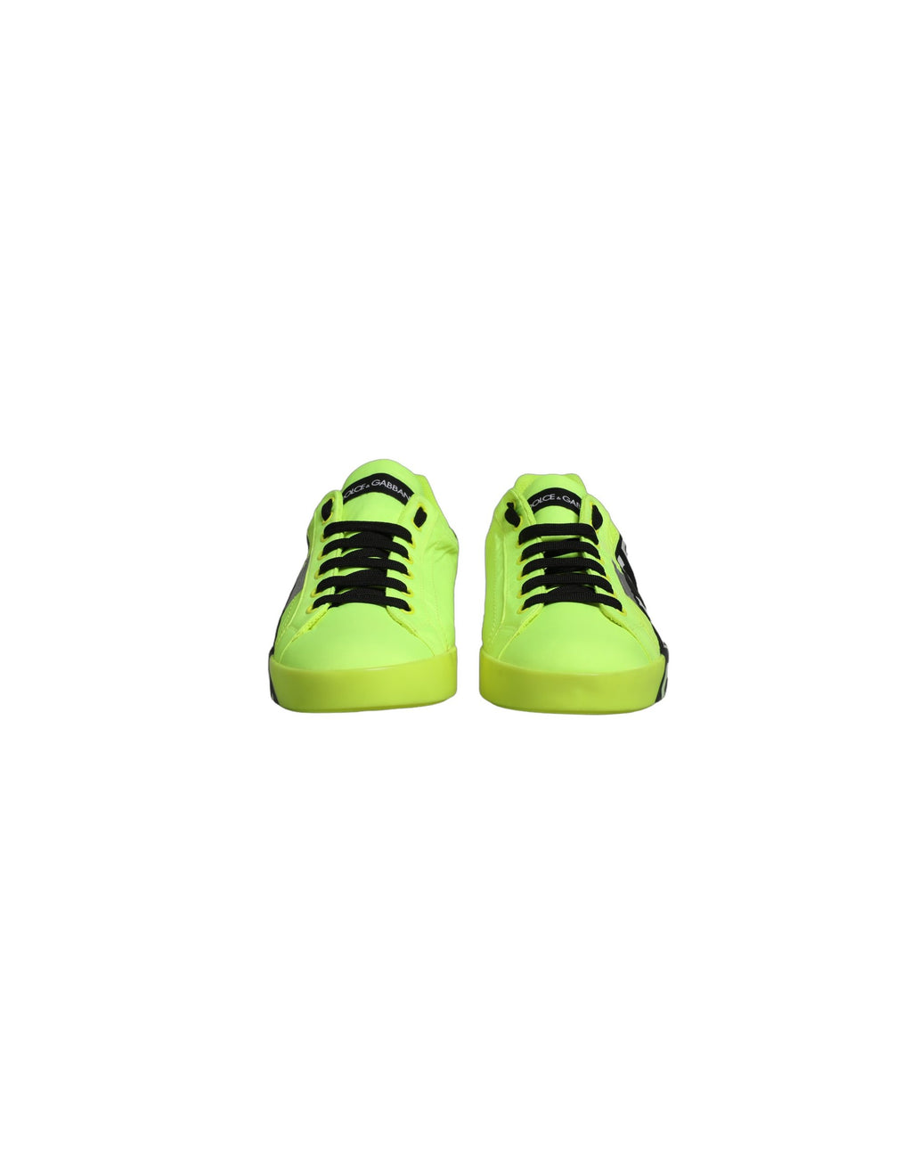 Chaussures baskets basses Portofino Dolce & Gabbana avec logo vert