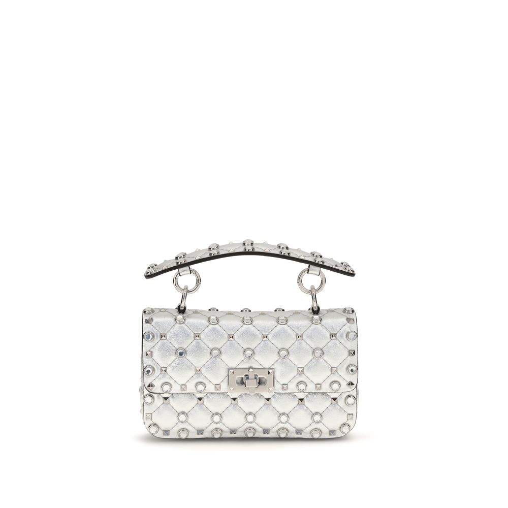 Valentino Garavani Silver Lamb Ovis Aries Aries Handbag