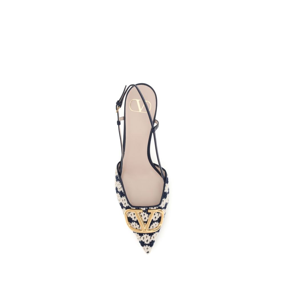 Valentino Garavani Multicolor Mid Heel for Women side view