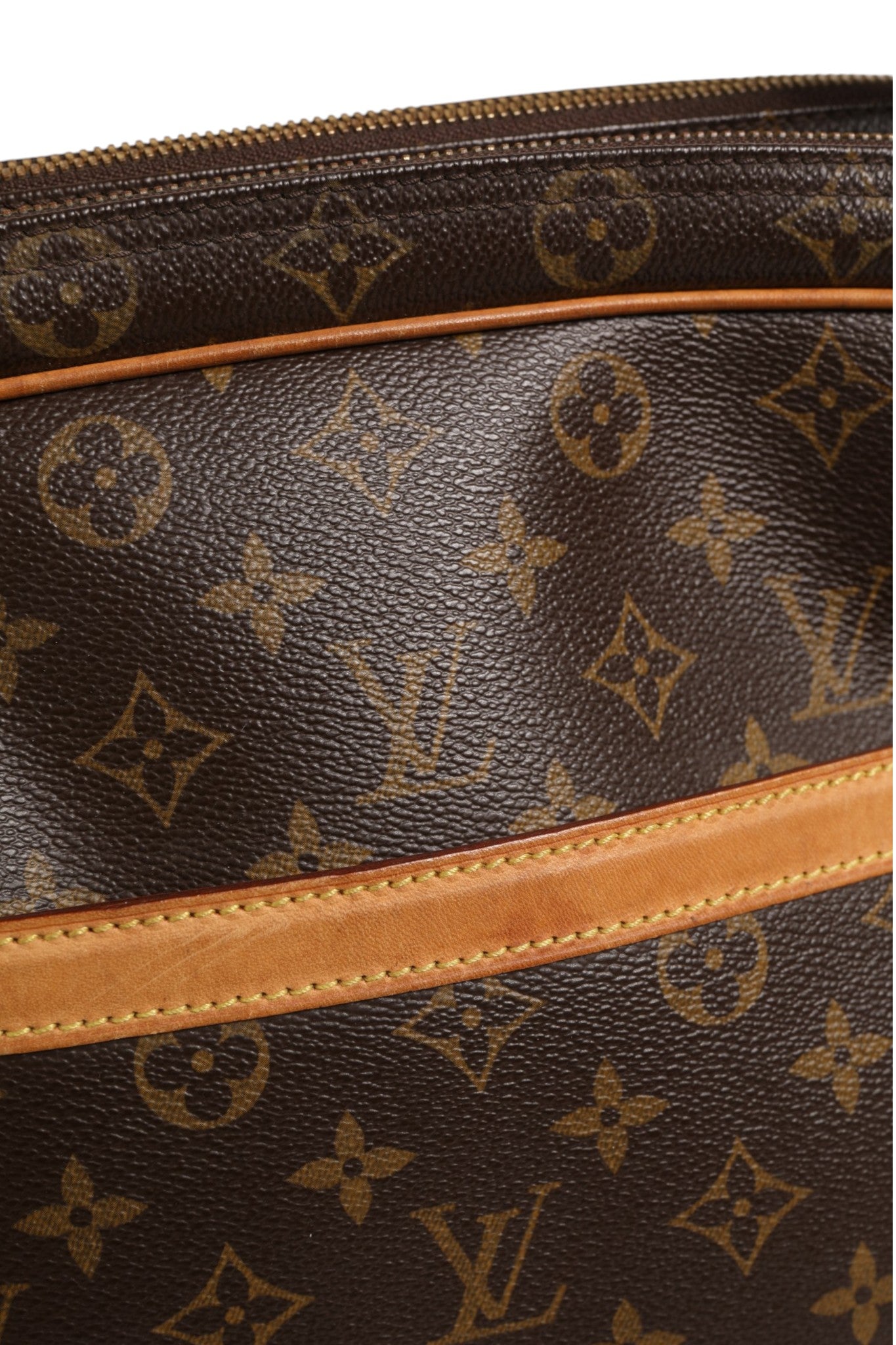 Louis Vuitton Brown Crossbody Bag for Women side view
