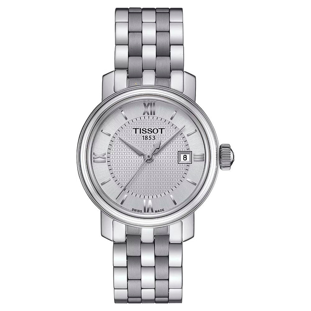 Montre habillée Tissot en acier inoxydable gris