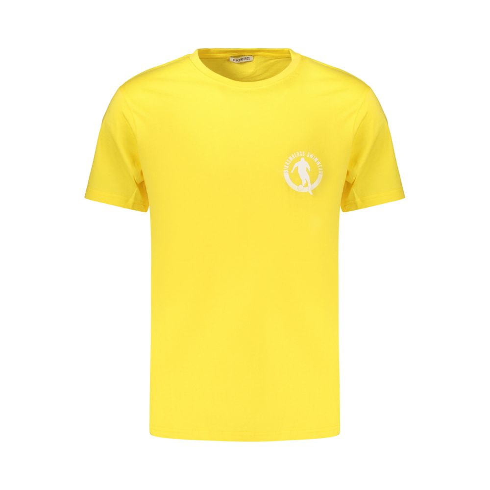 Bikkembergs Yellow T-Shirt for Men