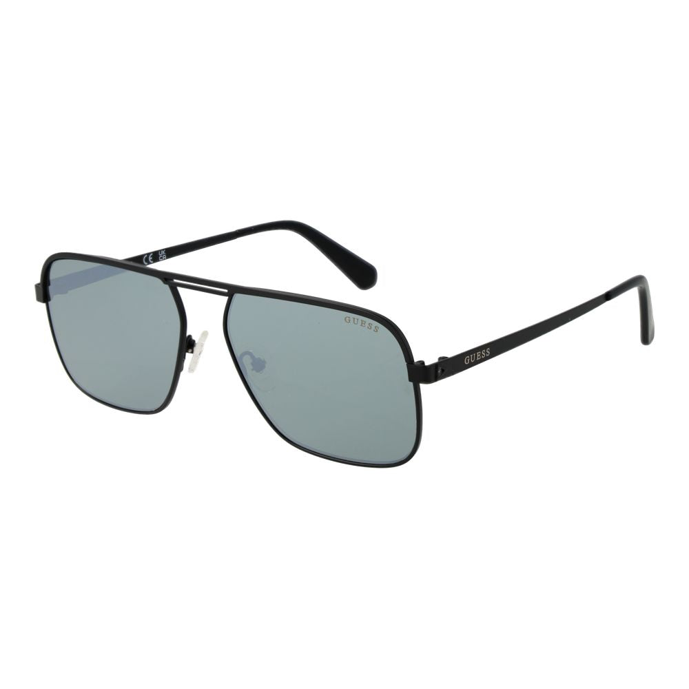Lunettes de soleil Guess en métal noir