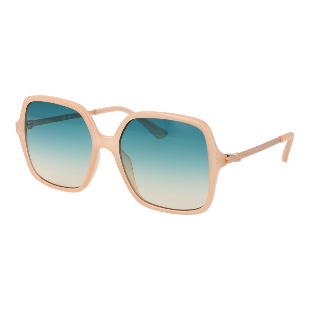 Lunettes de soleil Guess en acétate beige