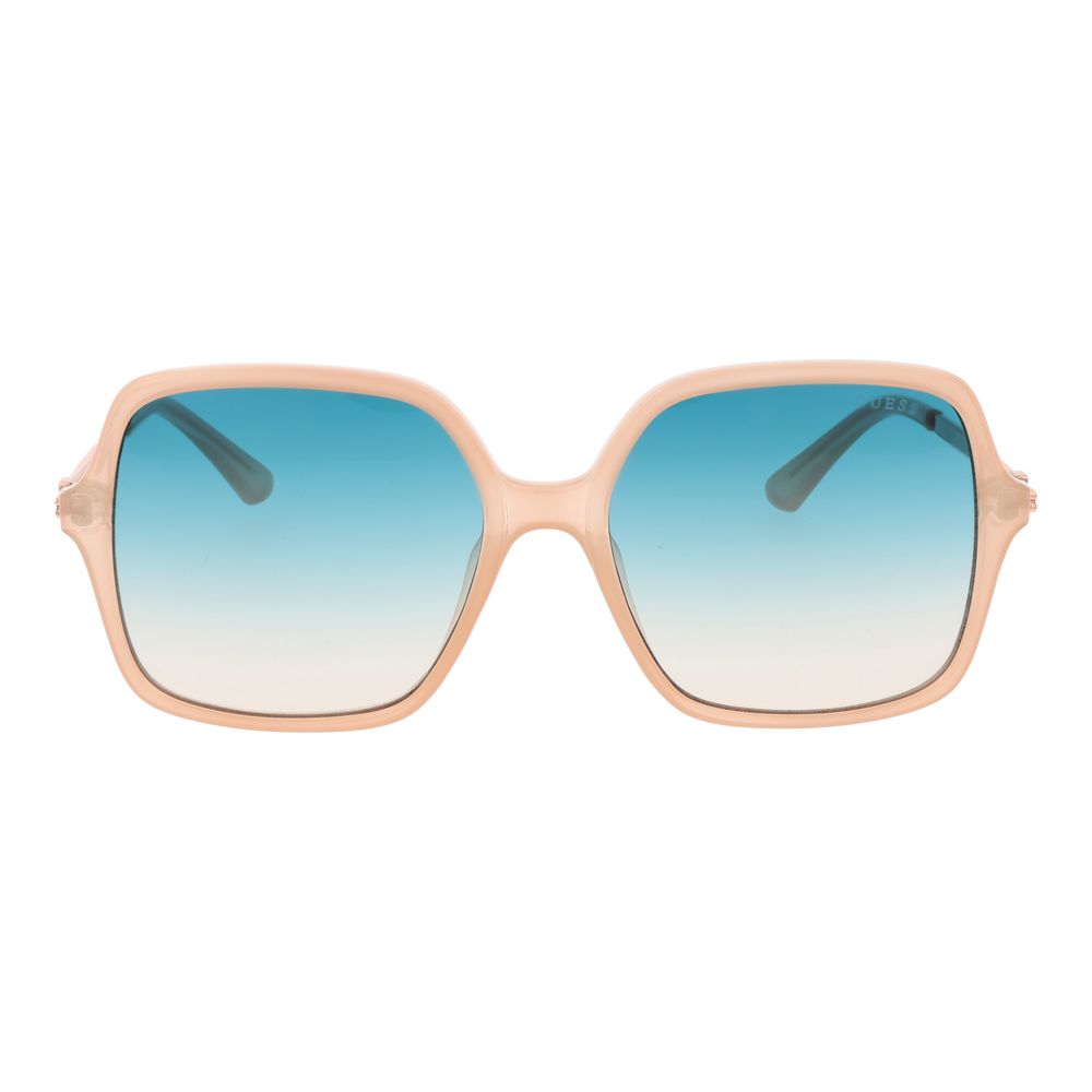 Lunettes de soleil Guess en acétate beige