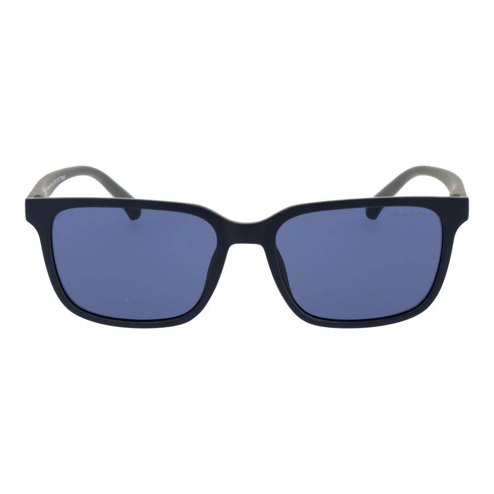 Lunettes de soleil en plastique bleu Gant