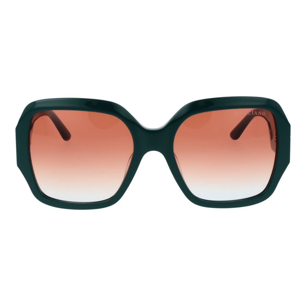 Lunettes de soleil Marciano by Guess en acétate turquoise