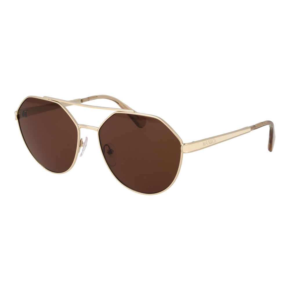 Max & Co Gold Sunglasses for Women