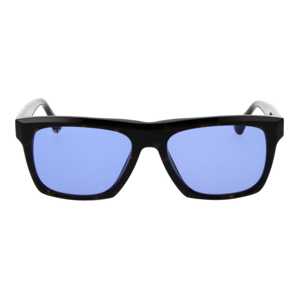 Lunettes de soleil Web en acétate marron